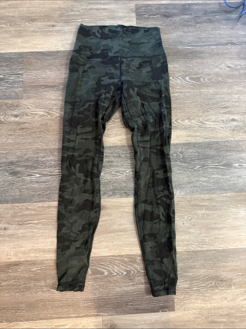 lululemon athletica Green Camo High-Rise Leggings